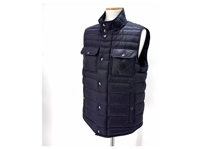 Gilet Moncler Ever Pocket Blu
