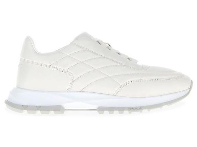 Givenchy Baskets Trainer en cuir vieilli Blanc