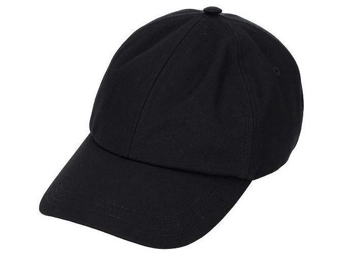 Burberry gorra de béisbol de mezcla de algodón Negro
