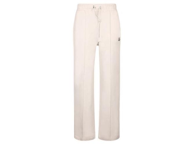 Moncler Pantaloni della tuta in cotone Bianco 