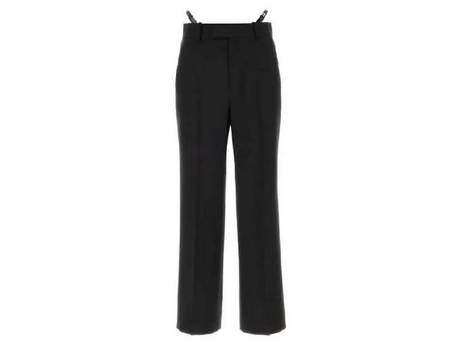 Gucci Wool Mohair Pants stamp: Black
