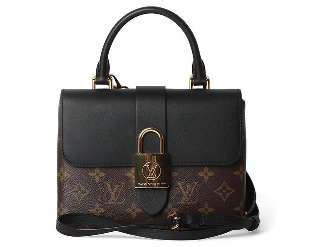 Louis Vuitton Bolsa Transversal Monogram Rocky BB Preto