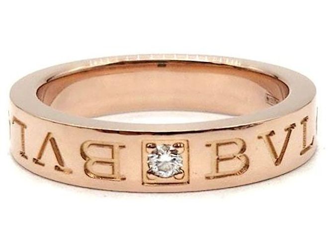 Bulgari Diamond BB Ring Orange