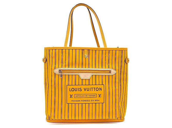 Louis Vuitton Monogram Bandoulière Inside Out Neverfull MM Marron