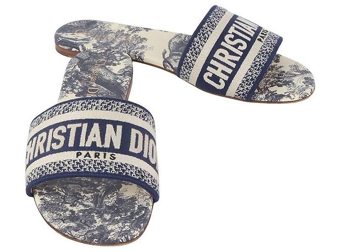 Dior Mule Dway Slide Slipper Taille Multicolore
