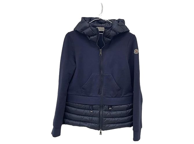 Dior Jaqueta acolchoada de malha Azul