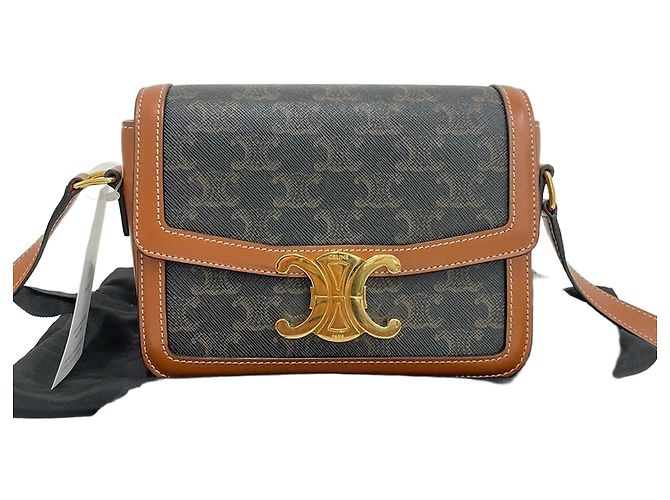 Céline Borsa a tracolla Celine Triumph Tin Multicolore
