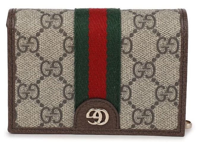 Gucci Ophidia Small Size Wallet Brown