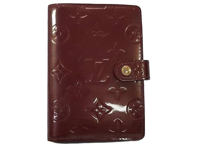 Louis Vuitton Vernis Agenda Diary Red