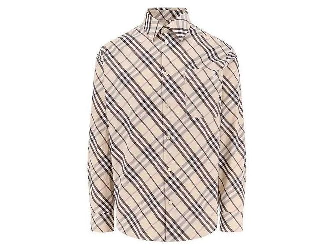 Burberry Relaxed Fit Check Cotton Shirt