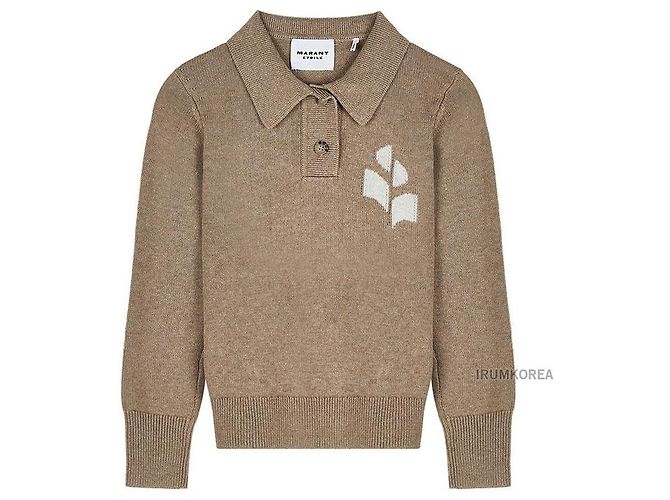 Isabel Marant Nora Polo Strick Orange 