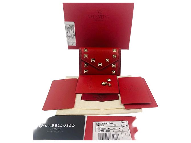 Valentino Garavani Wallet Red