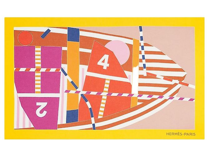 Hermès Pareo Optimist Multicolore