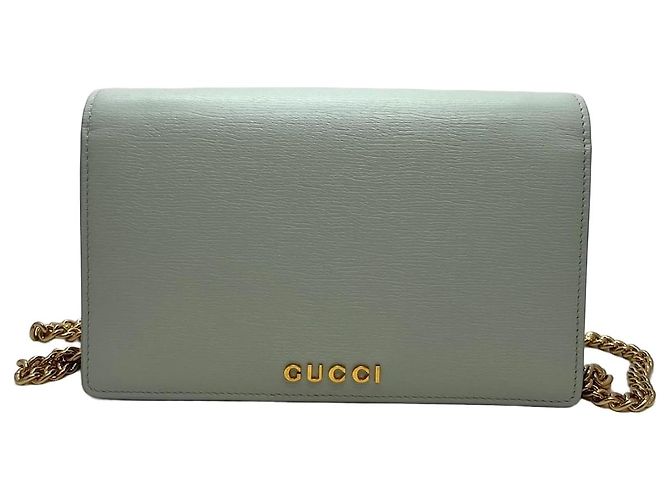 Gucci Portafoglio con catena con logo e tracolla Multicolore