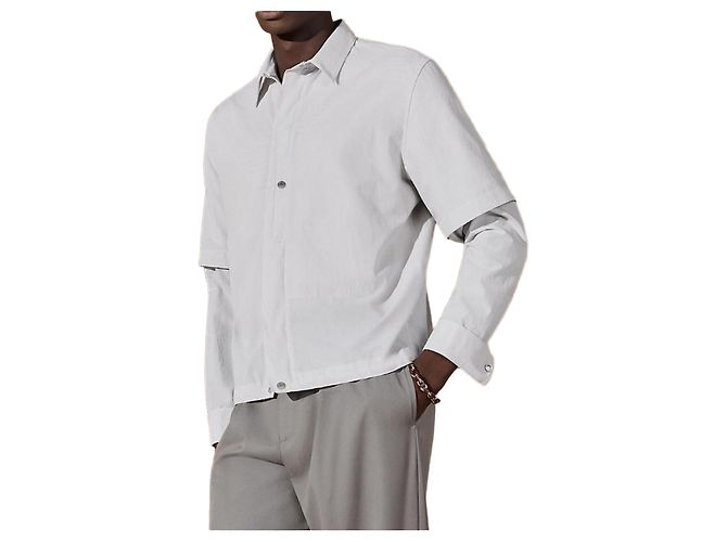 Hermès Sobrecamisa Vichy Mini Multicolor