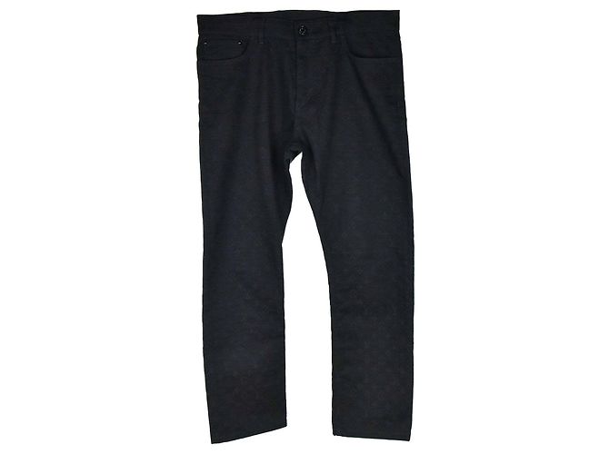 Louis Vuitton Calças de ganga Preto