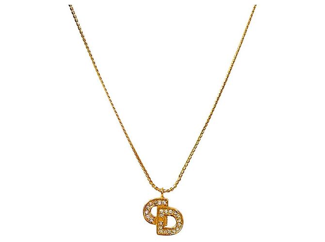 Dior Collana Cubic CD Gold D'oro 