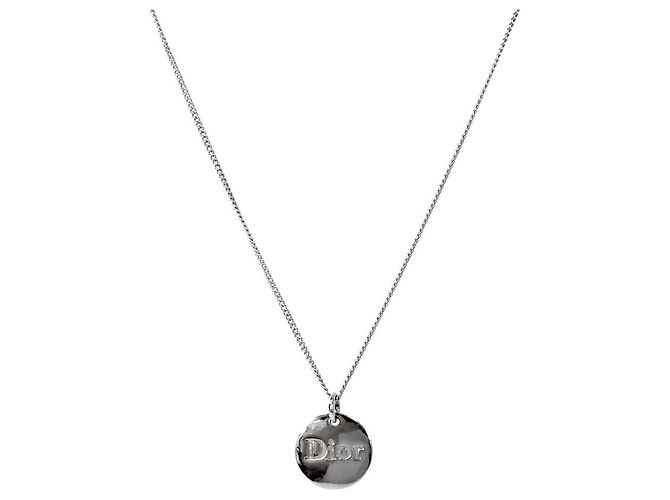 Dior Collana con moneta in argento