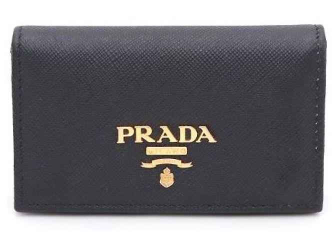 Prada Saffiano Cardholder Black