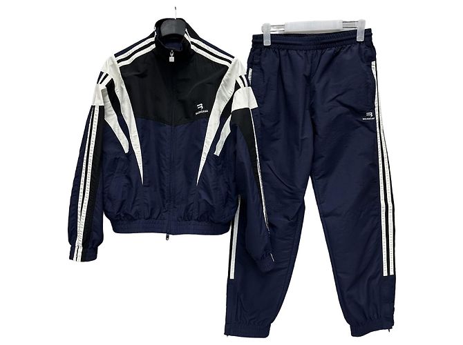 Balenciaga Sporty Regular Tracksuit Jacket Black