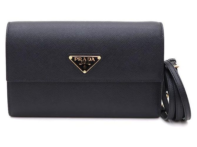 Prada Borsa a tracolla WOC Saffiano Nero