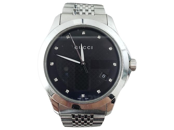 Gucci Men's Watch with Diamond Points Multiple colors