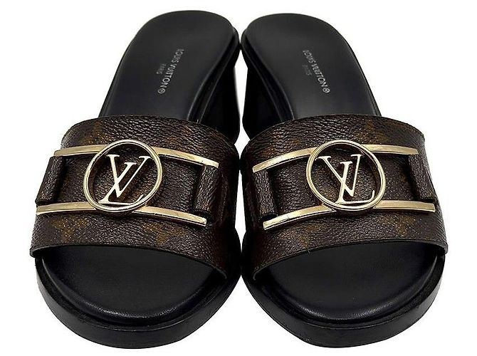 Louis Vuitton Monogram Lock It Mule Monogram Multiple colors