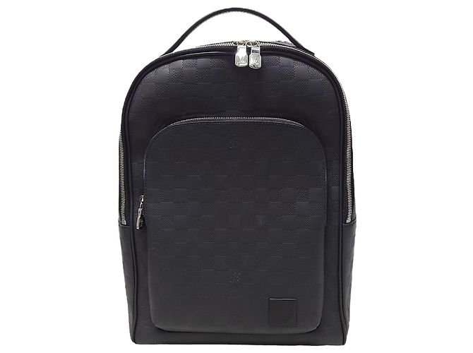 Louis Vuitton Black Damier Infini Leather Avenue Backpack