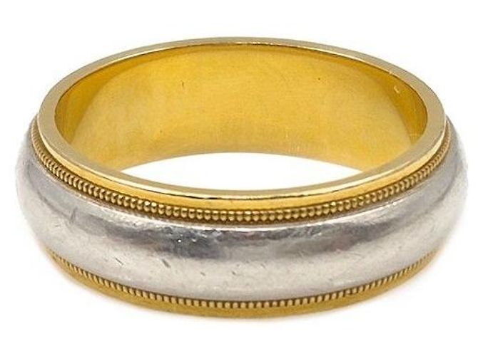 Tiffany & Co Milgrain Ring Golden