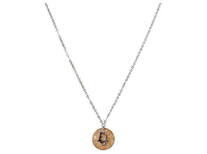 Dior Collana Round Oblique argento 