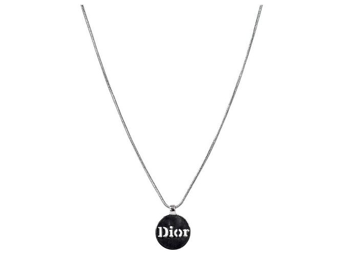 Dior Collana con moneta in argento