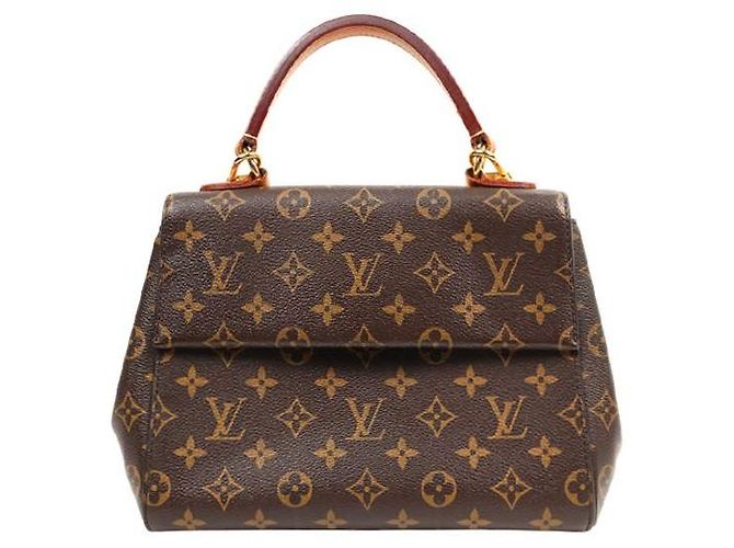 Louis Vuitton Bolsa Tote Monogram Cluny BB Marrom