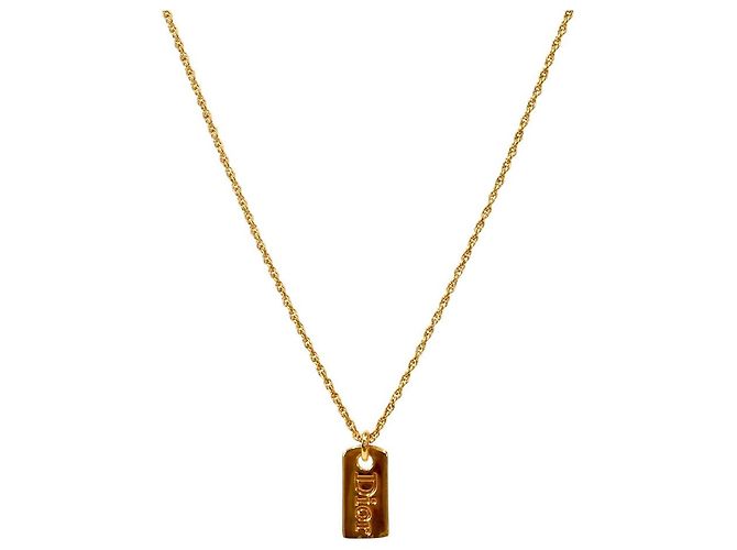 Dior Collana placcata in oro D'oro