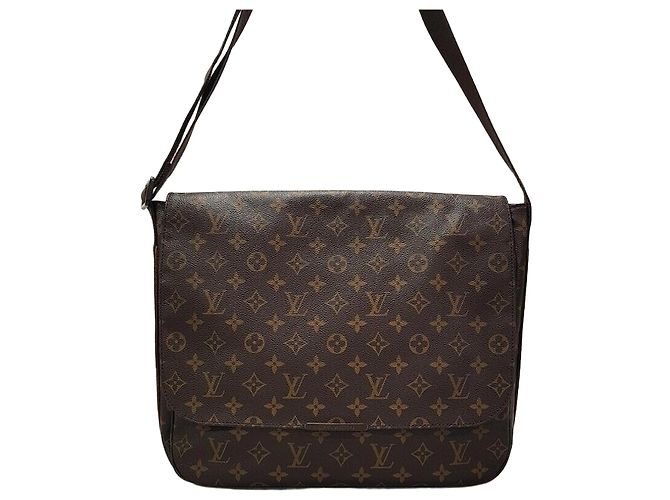 Louis Vuitton Borsa a tracolla Monogram BoBourg GM Nero