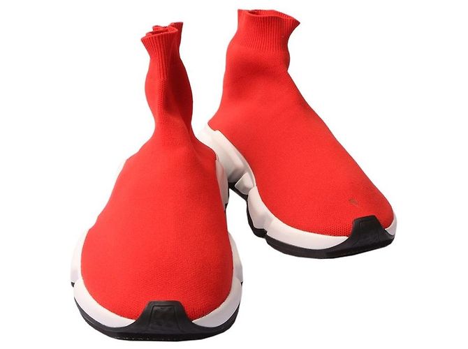 Balenciaga Speed Trainer Sneaker Rot