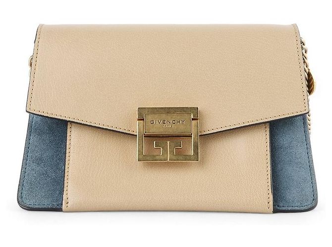Givenchy Mini bolsa transversal com corrente Laranja
