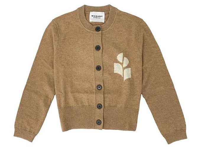 Isabel Marant Baumwollstrickjacke Orange 
