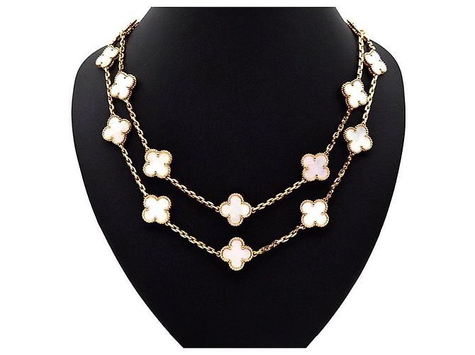Van Cleef & Arpels Collar largo Van Cleef Arpels Alhambra Motif Multicolor 