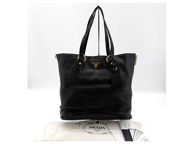 Prada Borsa a Spalla Vitel Cadore Nero