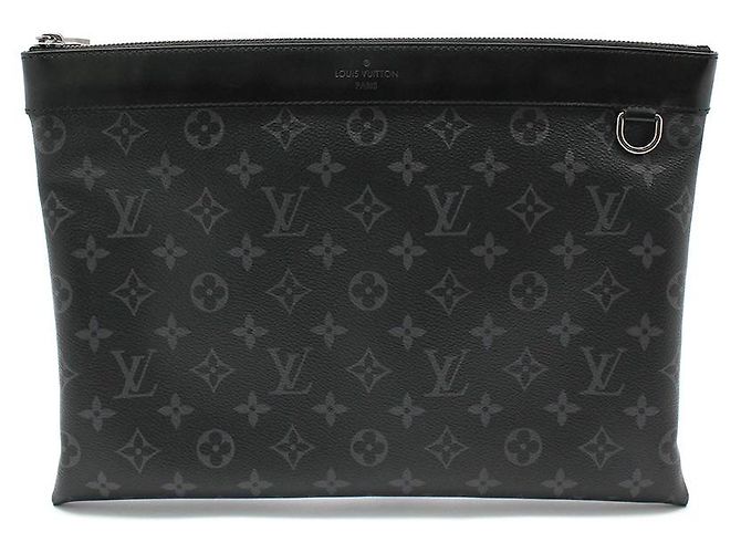 Louis Vuitton Clutch Monogram Eclipse Apollo Marrom