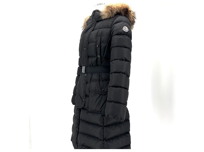 Moncler Chloe Long Down Jacket Brown
