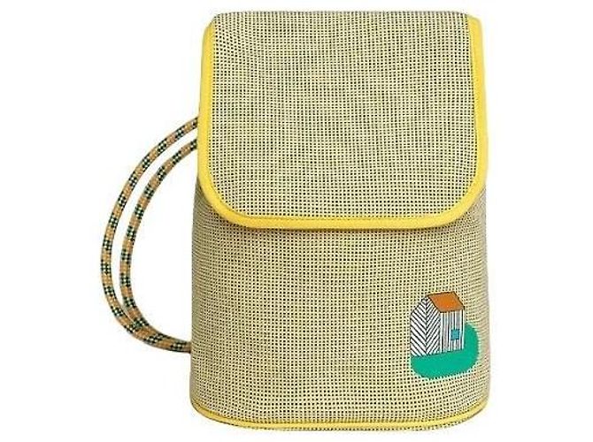 Hermès Les Cabanes Backpack Bag Golden