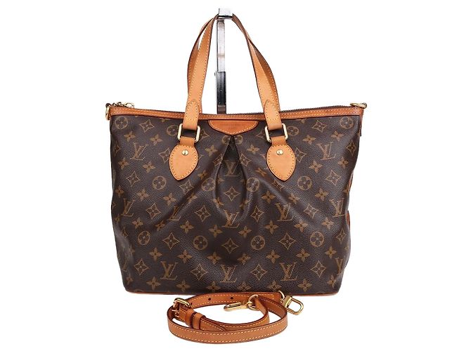 Louis Vuitton Bolsa de Ombro Monogram Palermo PM Multicor