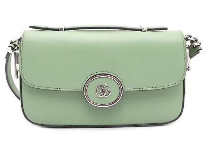 Gucci Mini bolsa de ombro e transversal GG Verde