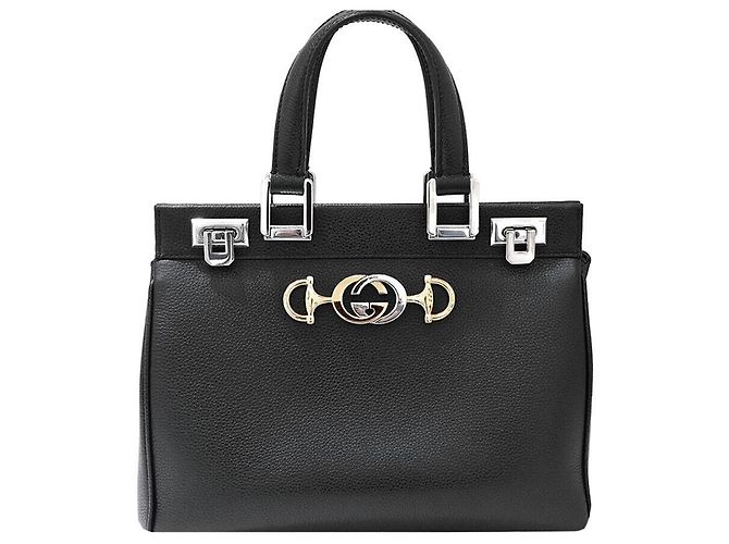 Gucci Borsa Jumi Top Handle Small Nero