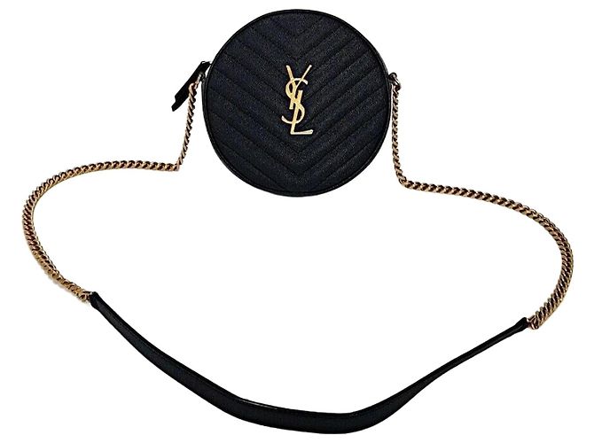 Saint Laurent Bolsa tiracolo câmera redonda Multicor