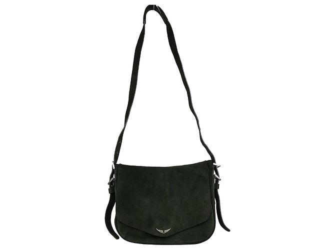Zadig & Voltaire Suede Crossbody Bag Brown