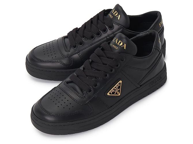 Prada Sneaker Downtown da donna Nero