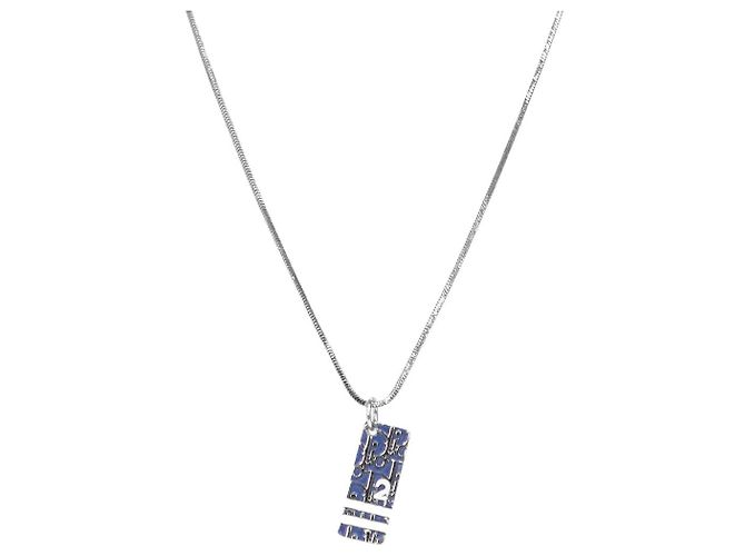 Dior Collana in argento Blue Trotter