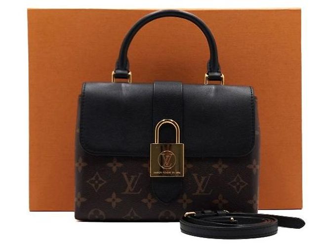Louis Vuitton Bolso Tote y Bolso Bandolera Monogram Rocky BB Negro